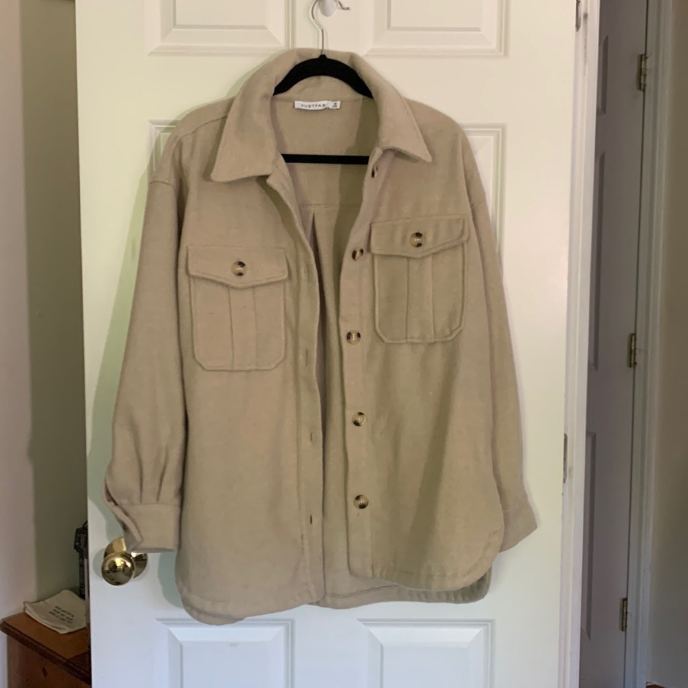 Tan Pea Coat